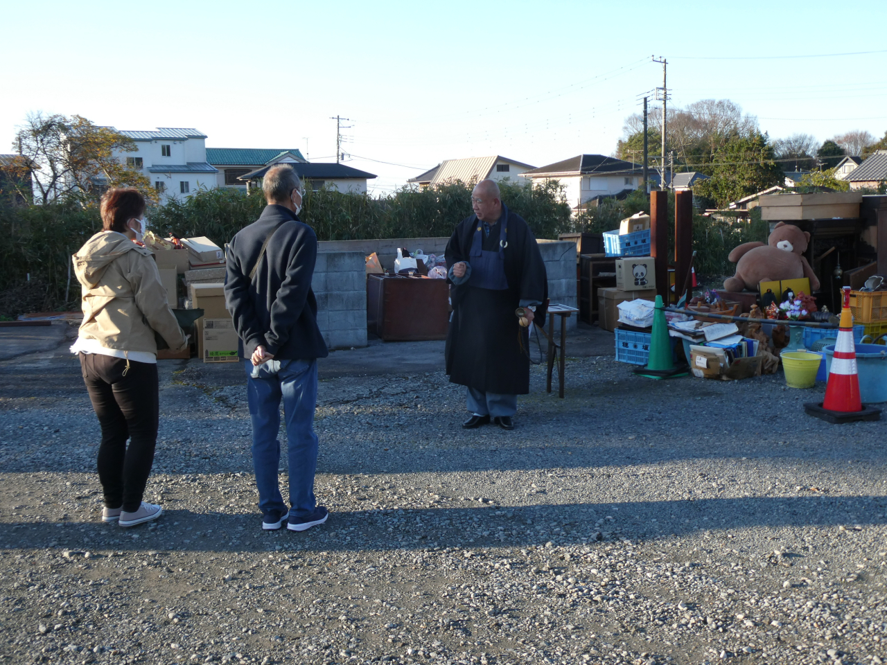 人形供養式行いました。