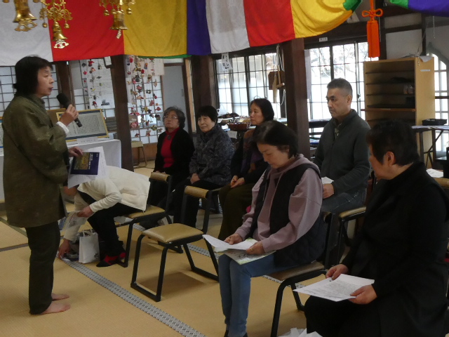 涅槃図公開最終日